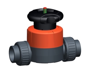 +GF+514型隔膜閥,PVC-U 無油 帶Rc內螺紋承插端